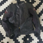 RST Razor Leather Jacket Ladies Black